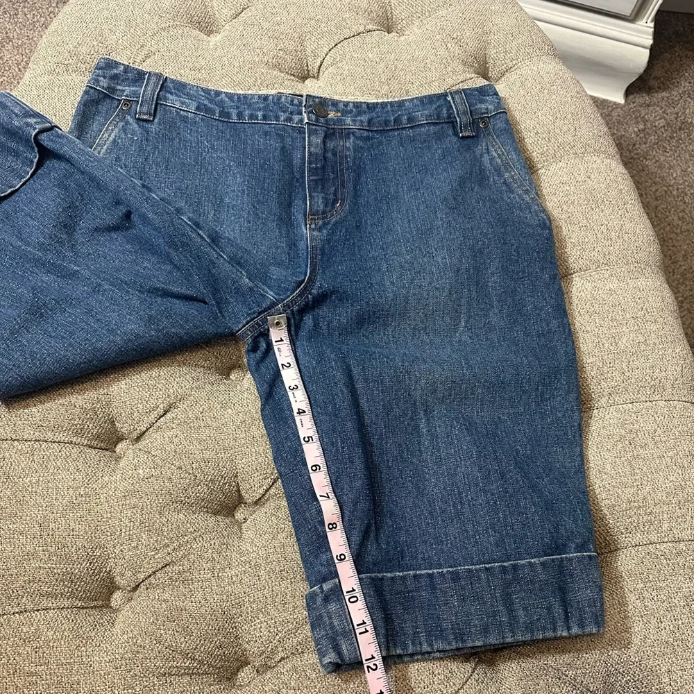 Vintage Denim Bermuda‎ Shorts